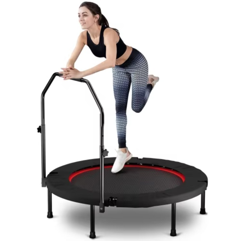 Mini Trampoline Spring - Katlanabilir Trambolin Saplı-standart-spring-black Mini Yetişkin Rebounder