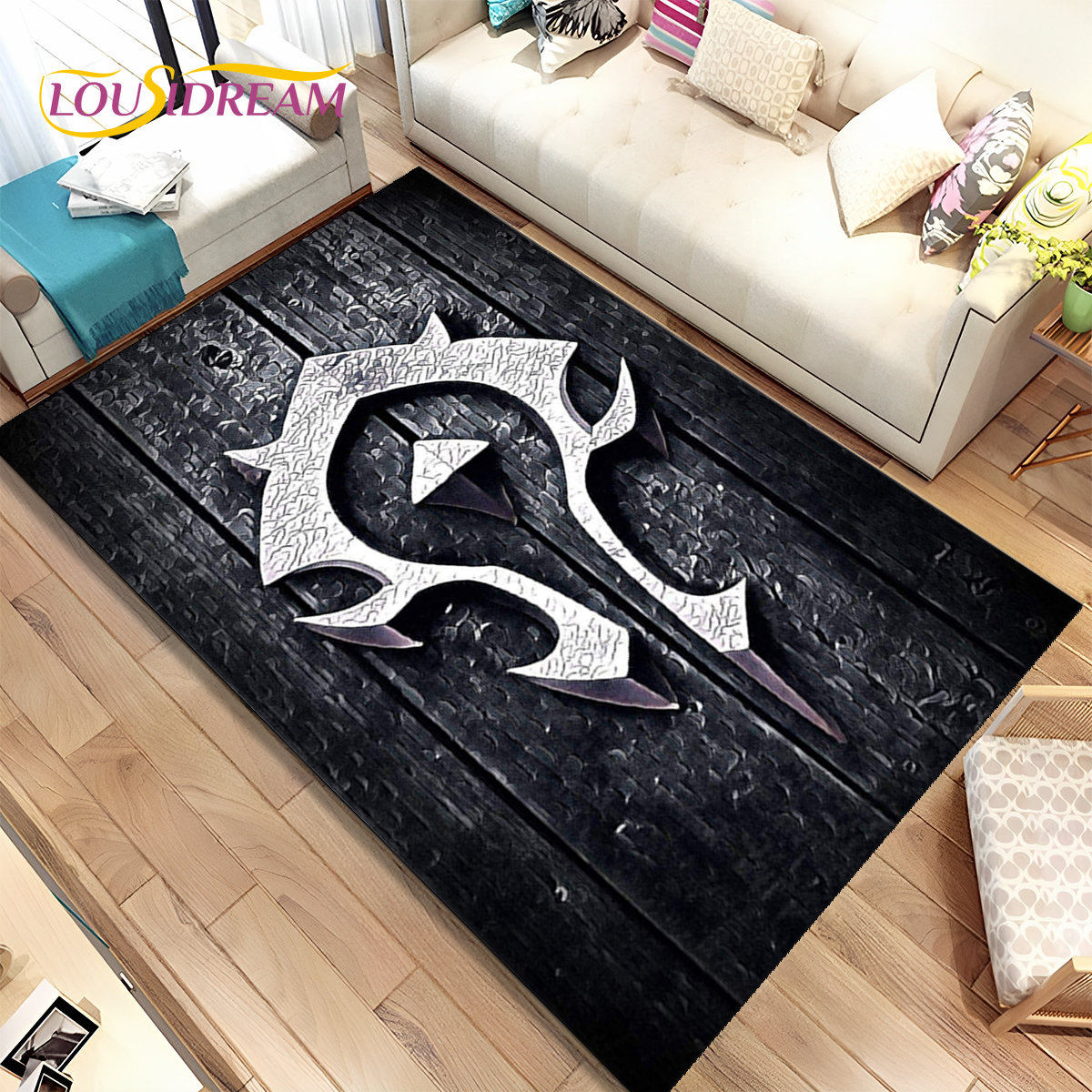 Kids Outdoor Mat Waterproof - Dünya Warcraft,WOW, oyun oyun alanı kilim,