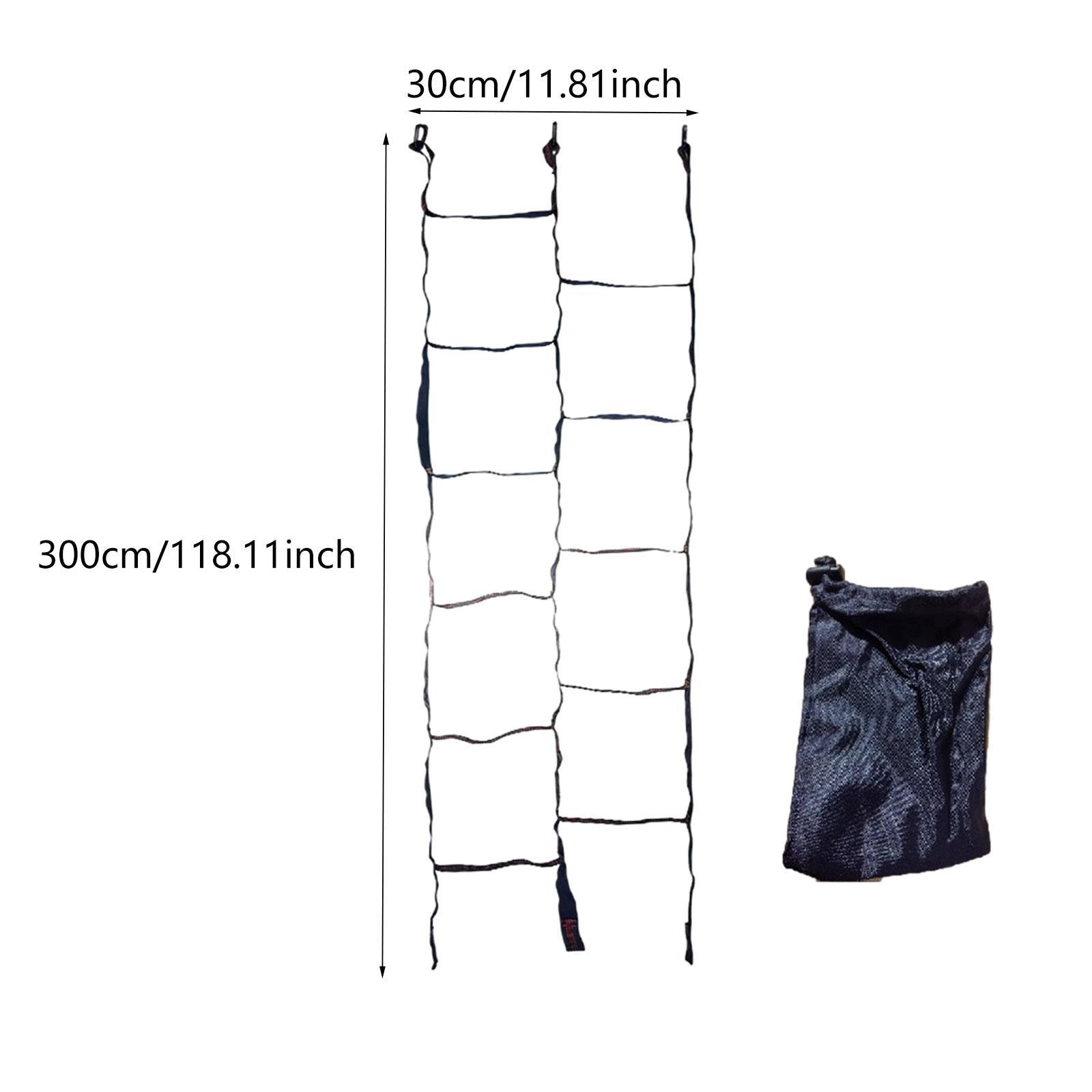 Kids Outdoor Ladder - Çocuklar için taşınabilir tırmanma halat merdiveni