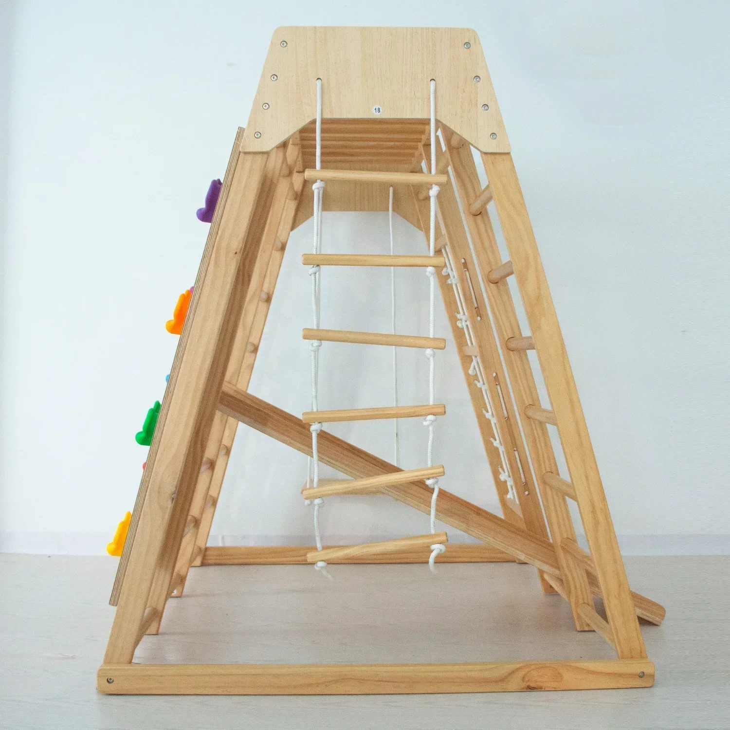Kids Outdoor Jungle Gym With Slide - Toptan Çocuklar İçin Oyun Parkı Ekipmanları