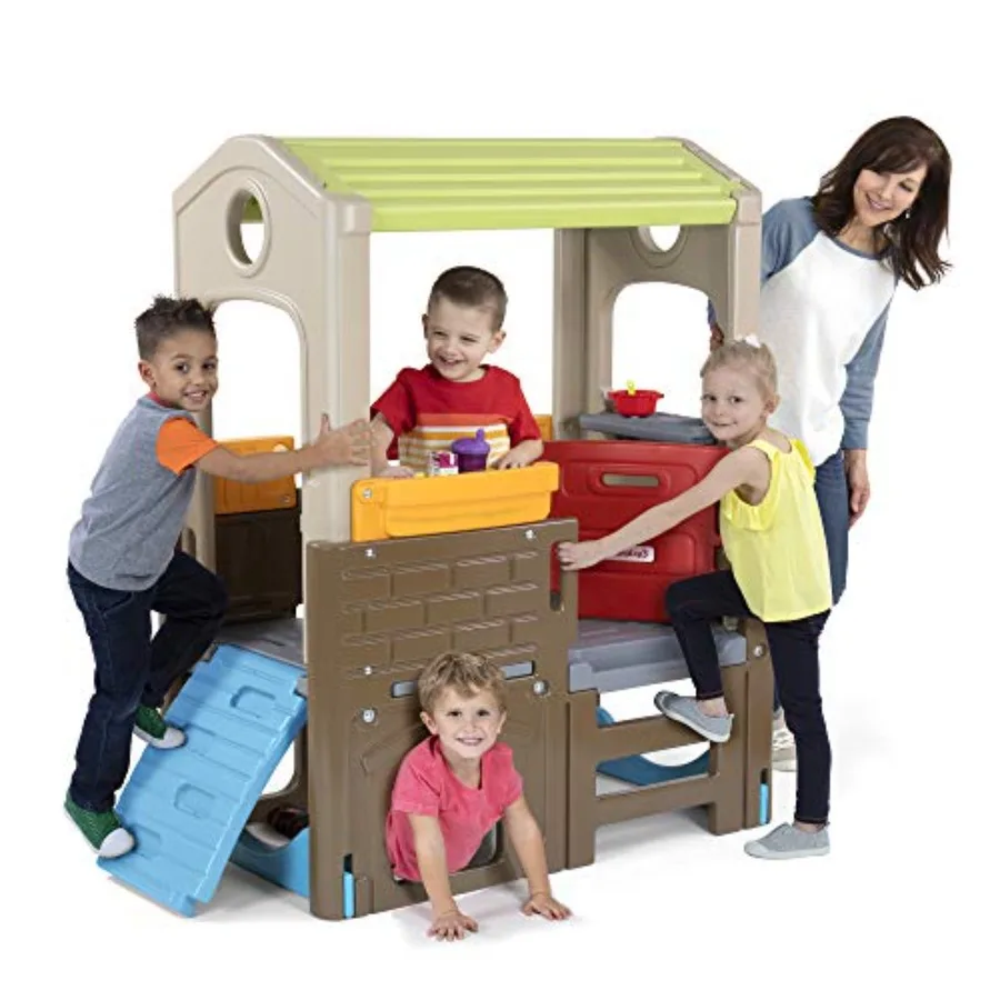 Kids Outdoor Playhouse - Genç Kaşifler Keşif Oyun Evi -