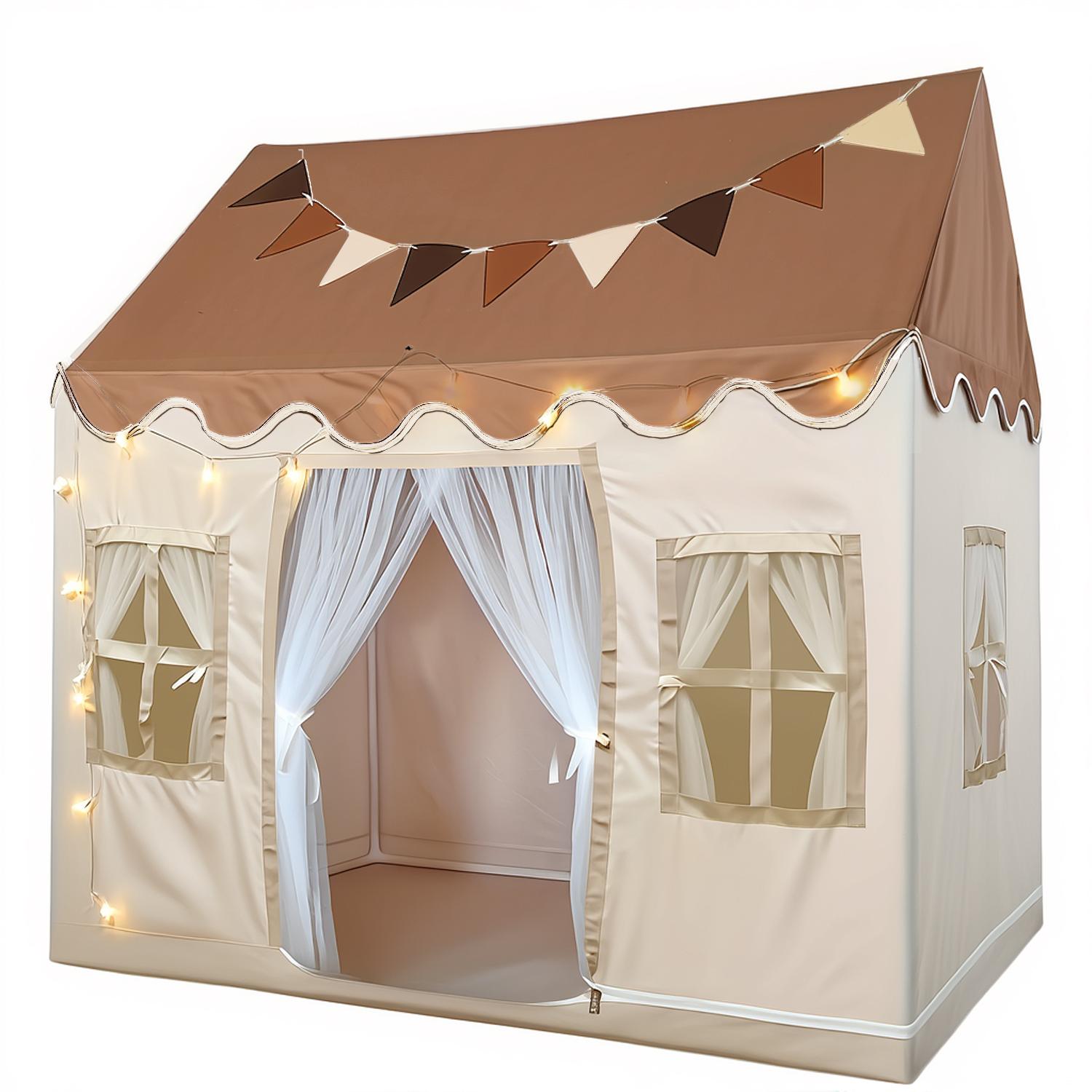 Kids Outdoor Teepee - Küçük Çocuklar İçin Oyun Çadırı, Kız