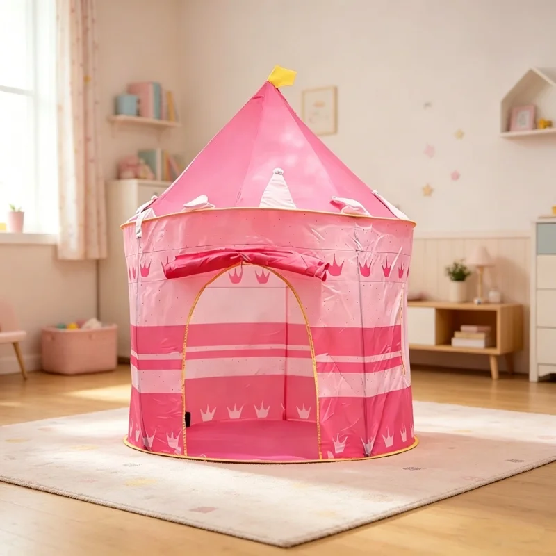 Kids Outdoor Teepee - Katlanır Çocuk Oyun Evi Kamp Çadırları