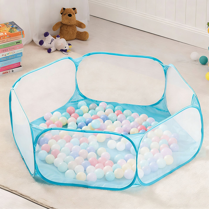 Kids Outdoor Net - 1.2M Top Havuzu Katlanabilir Taşınabilir Oyun