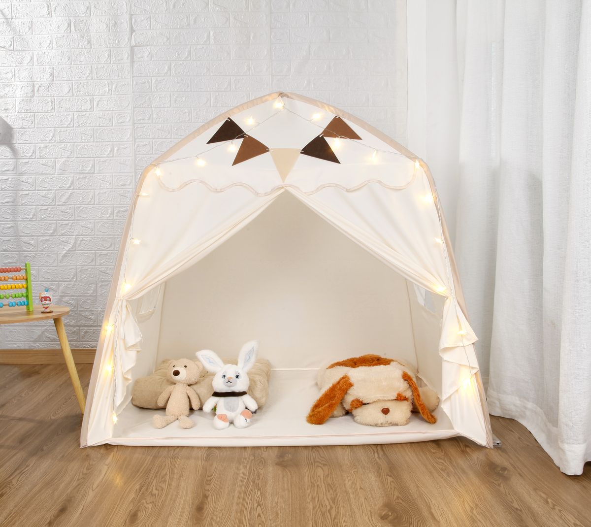 Kids Outdoor Teepee - Çocuklar İçin Oyun Çadırı Erkek Kız