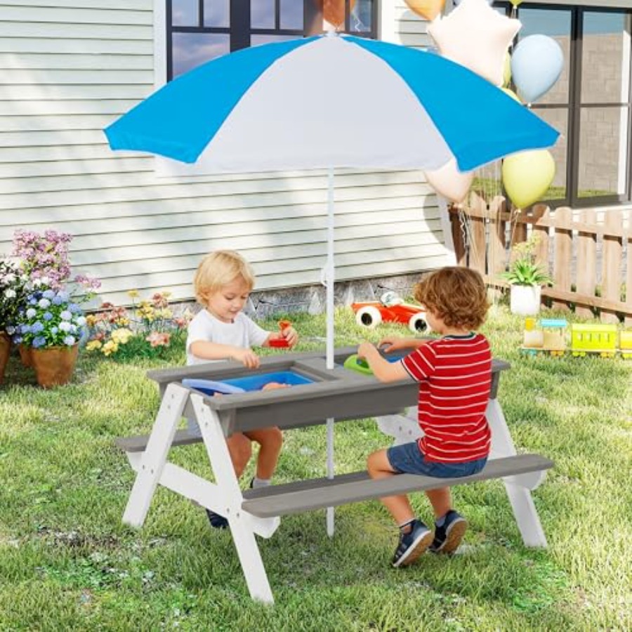 Kids Outdoor Umbrella For Table - Çocuklar için dış mekan arka bahçe