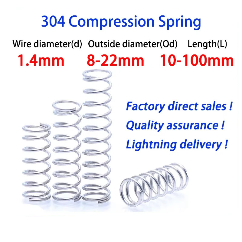 10 adet/grup 1.4mm Tel Paslanm - Mini Trampoline Spring incelemesi ve fiyatı