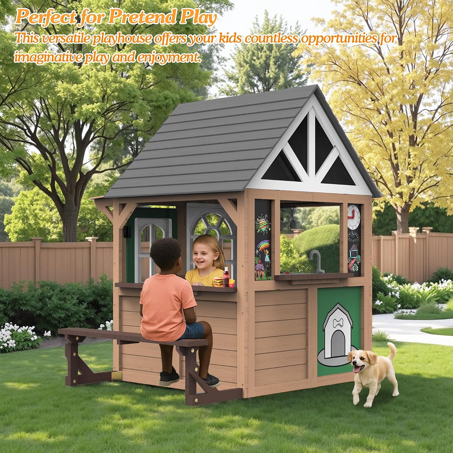 Seizeen Çocuklar İçin Açık Hav - Kids Outdoor Playhouse incelemesi ve fiyatı