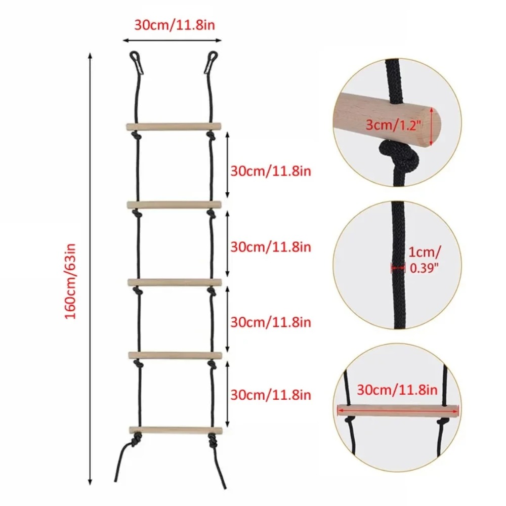 Çocuklar için Tırmanma Halatlı - Kids Outdoor Ladder incelemesi ve fiyatı