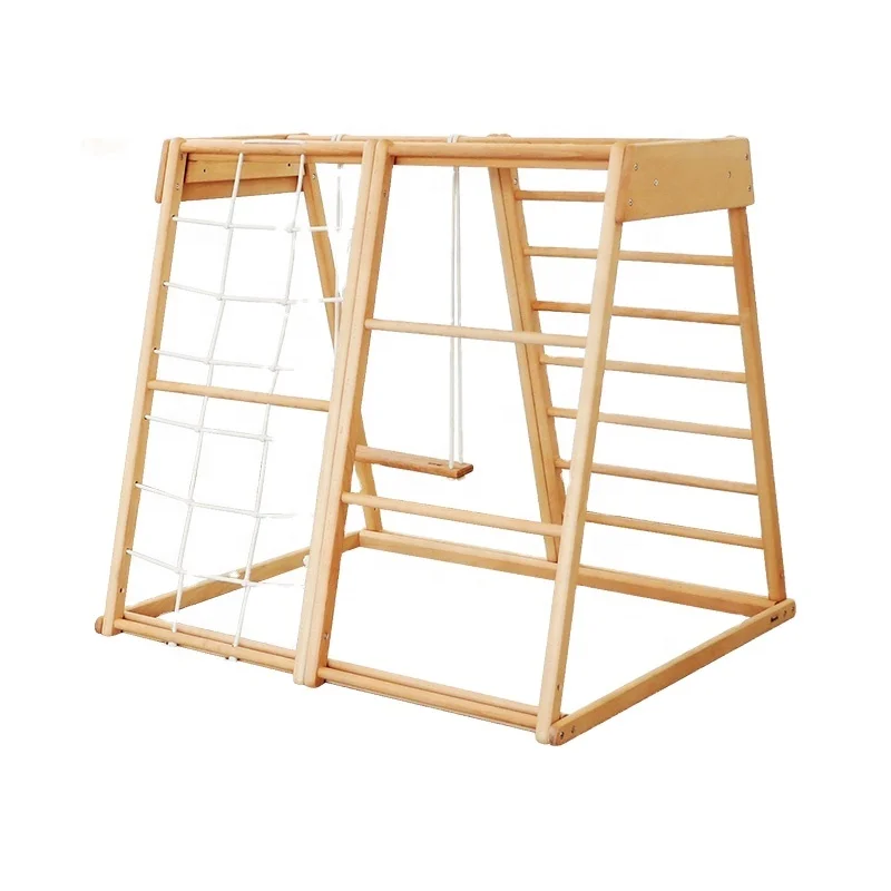 Çocuklar İçin Ahşap Halat Merd - Kids Outdoor Wooden Climbing Frame incelemesi ve fiyatı