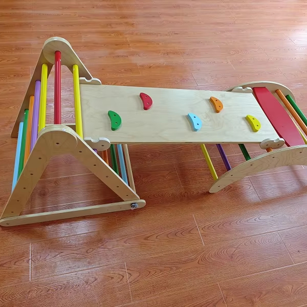 Sıcak Satış 3'ü 1 Arada Montes - Kids Outdoor Wooden Climbing Frame incelemesi ve fiyatı