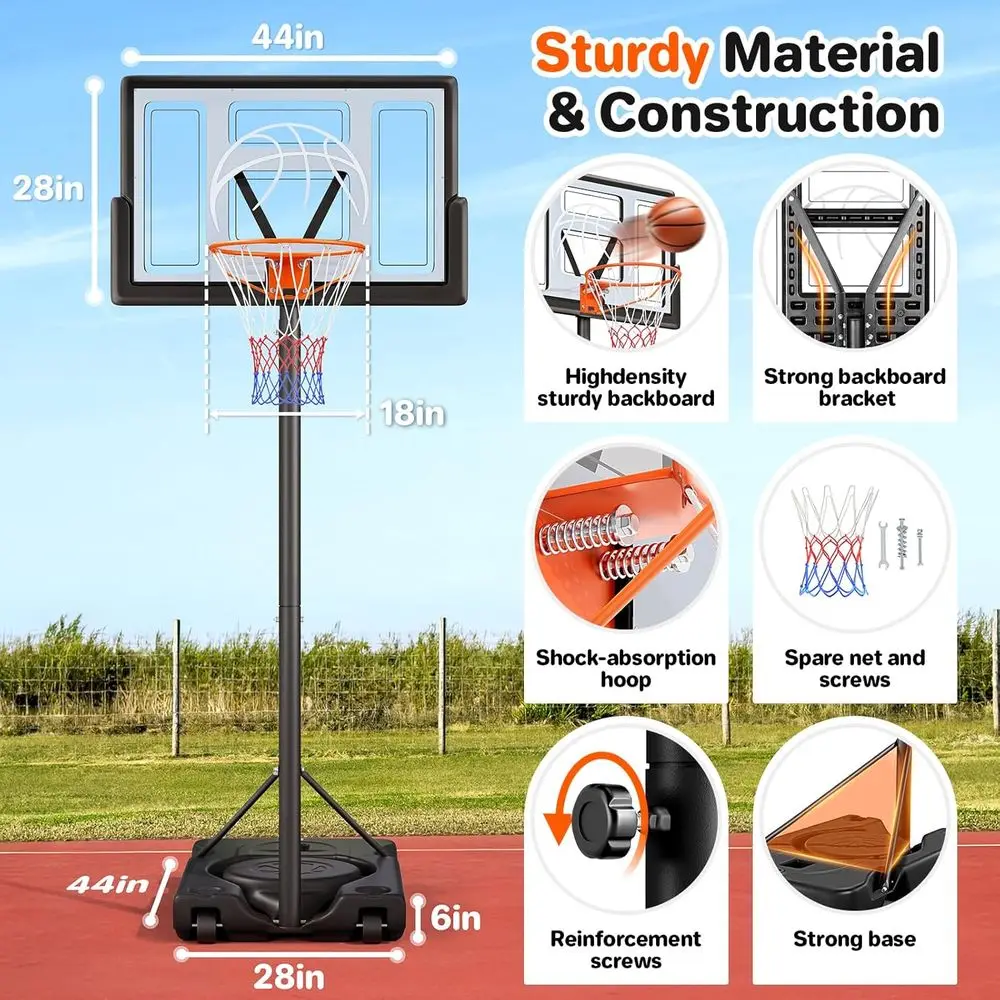 Çocuklar ve Yetişkinler için A - Basketball Hoop Outdoor incelemesi ve fiyatı