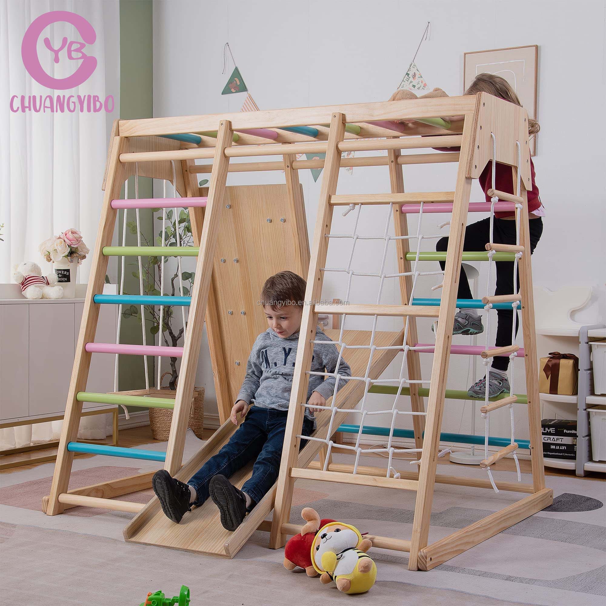 Tırmanma Duvarları Eğlence Par - Kids Outdoor Swing And Slide incelemesi ve fiyatı