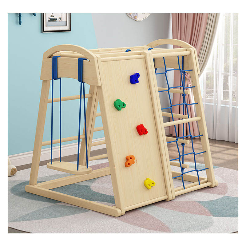İç ve Dış Mekan Ahşap Çocuk Mo - Kids Outdoor Wooden Climbing Frame incelemesi ve fiyatı