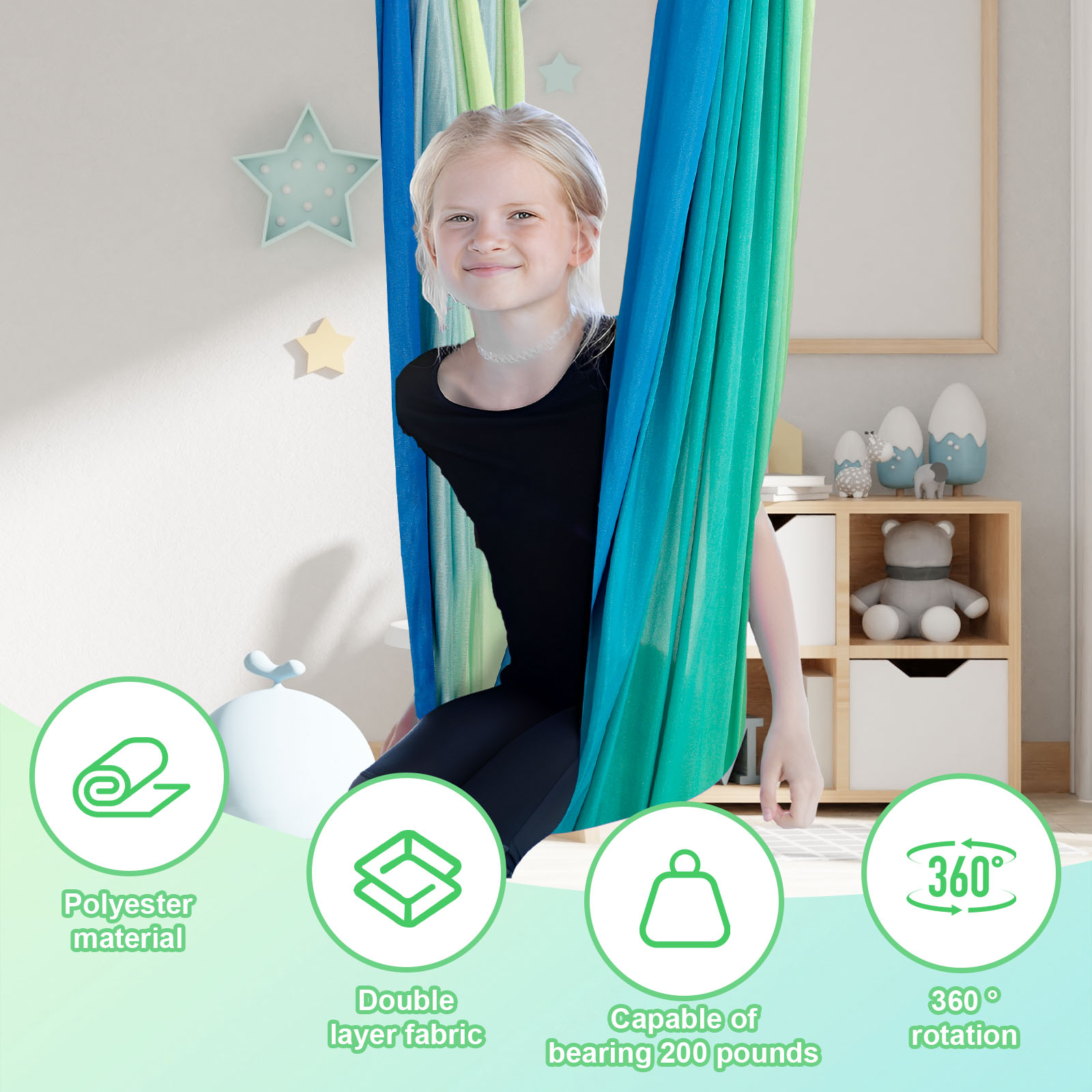 Çocuk Duyusal Salıncaklar 360' - Kids Outdoor Swing And Slide incelemesi ve fiyatı