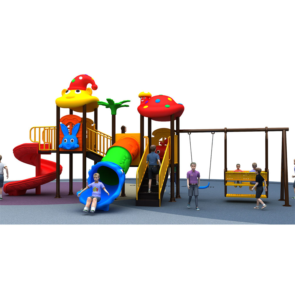 Çin Üreticisi Ucuz Oyun Alanı  - Kids Outdoor Jungle Gym With Slide incelemesi ve fiyatı
