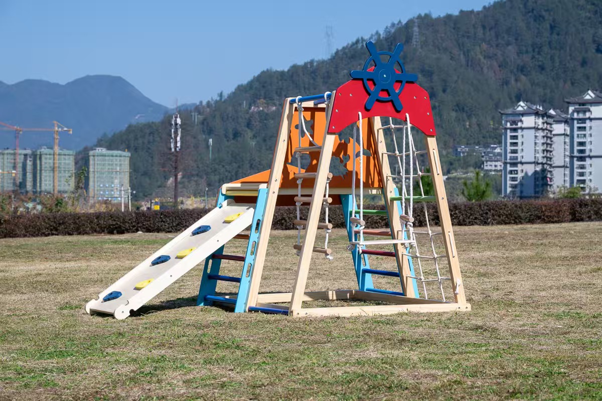 Büyük Ahşap Tırmanma Çerçevesi - Kids Outdoor Wooden Climbing Frame incelemesi ve fiyatı
