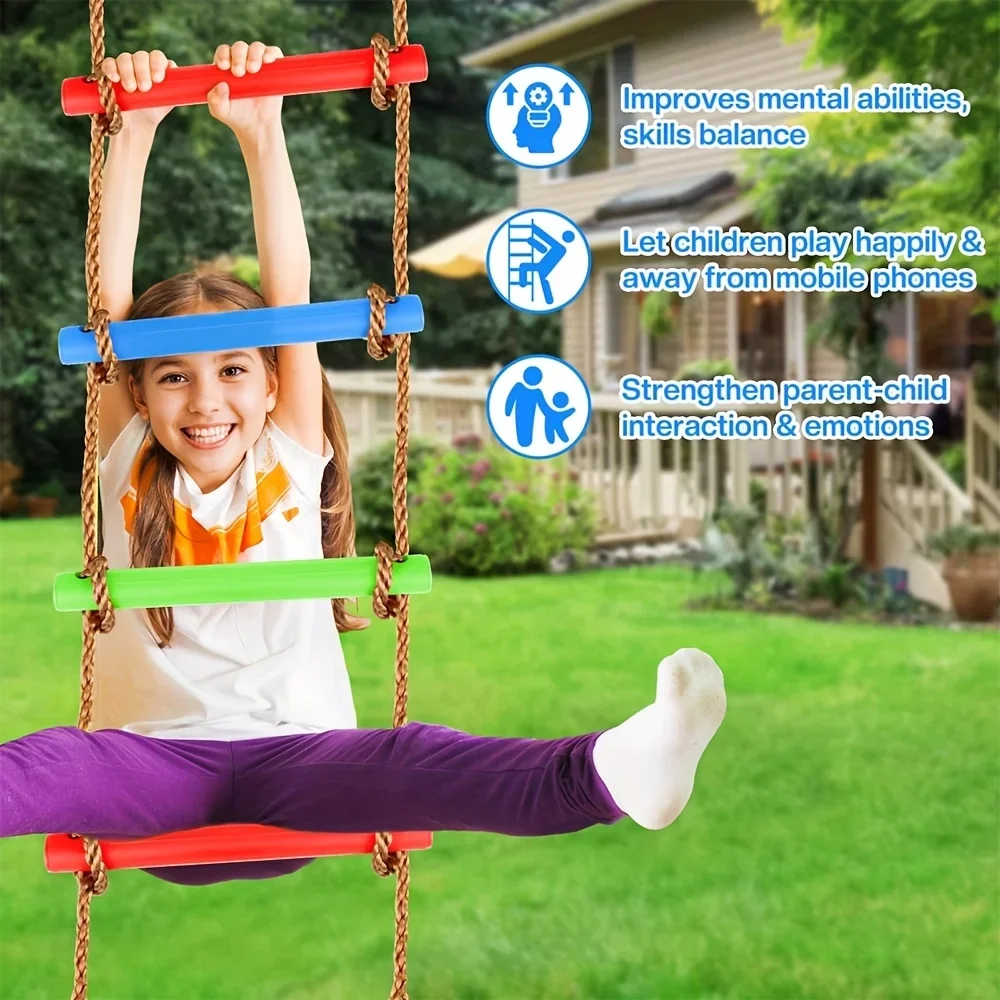 1 adet Renkli Çocuk Tırmanma M - Kids Outdoor Ladder incelemesi ve fiyatı