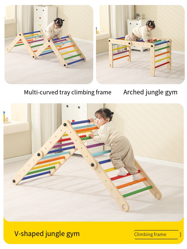 Orman Jimnastiği Çocuklar İçin - Kids Outdoor Wooden Climbing Frame incelemesi ve fiyatı