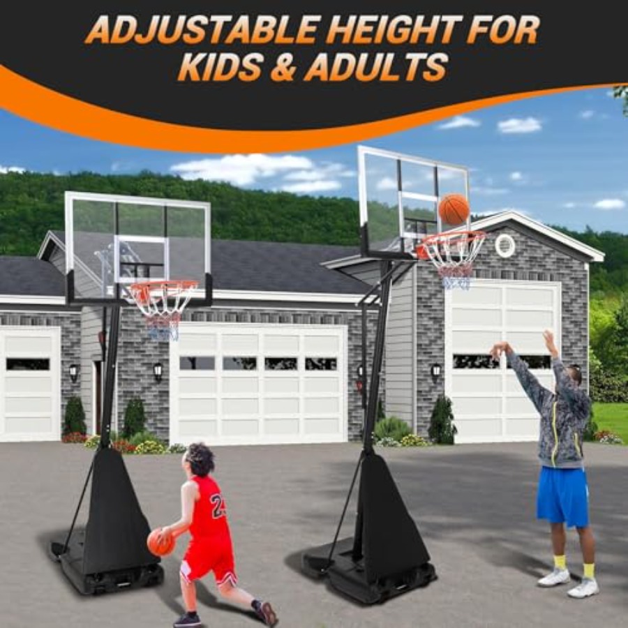 Ayarlanabilir yüksekliğe sahip - Basketball Hoop Outdoor incelemesi ve fiyatı