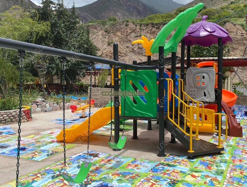 LLDPE Çok Amaçlı Çocuk Kaydıra - Kids Outdoor Swing And Slide incelemesi ve fiyatı