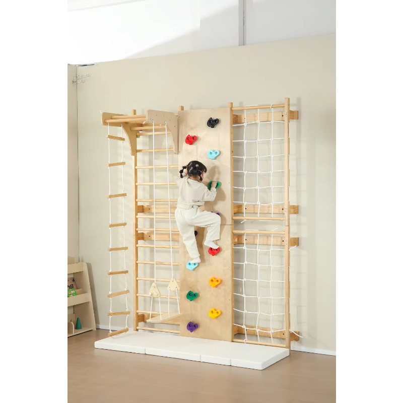 İç Mekan Maymun Barları Çocukl - Kids Outdoor Wooden Climbing Frame incelemesi ve fiyatı