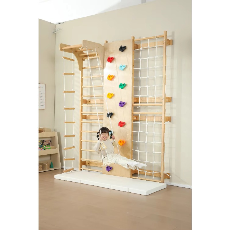 İç Mekan Maymun Barları Çocukl - Kids Outdoor Wooden Climbing Frame incelemesi ve fiyatı