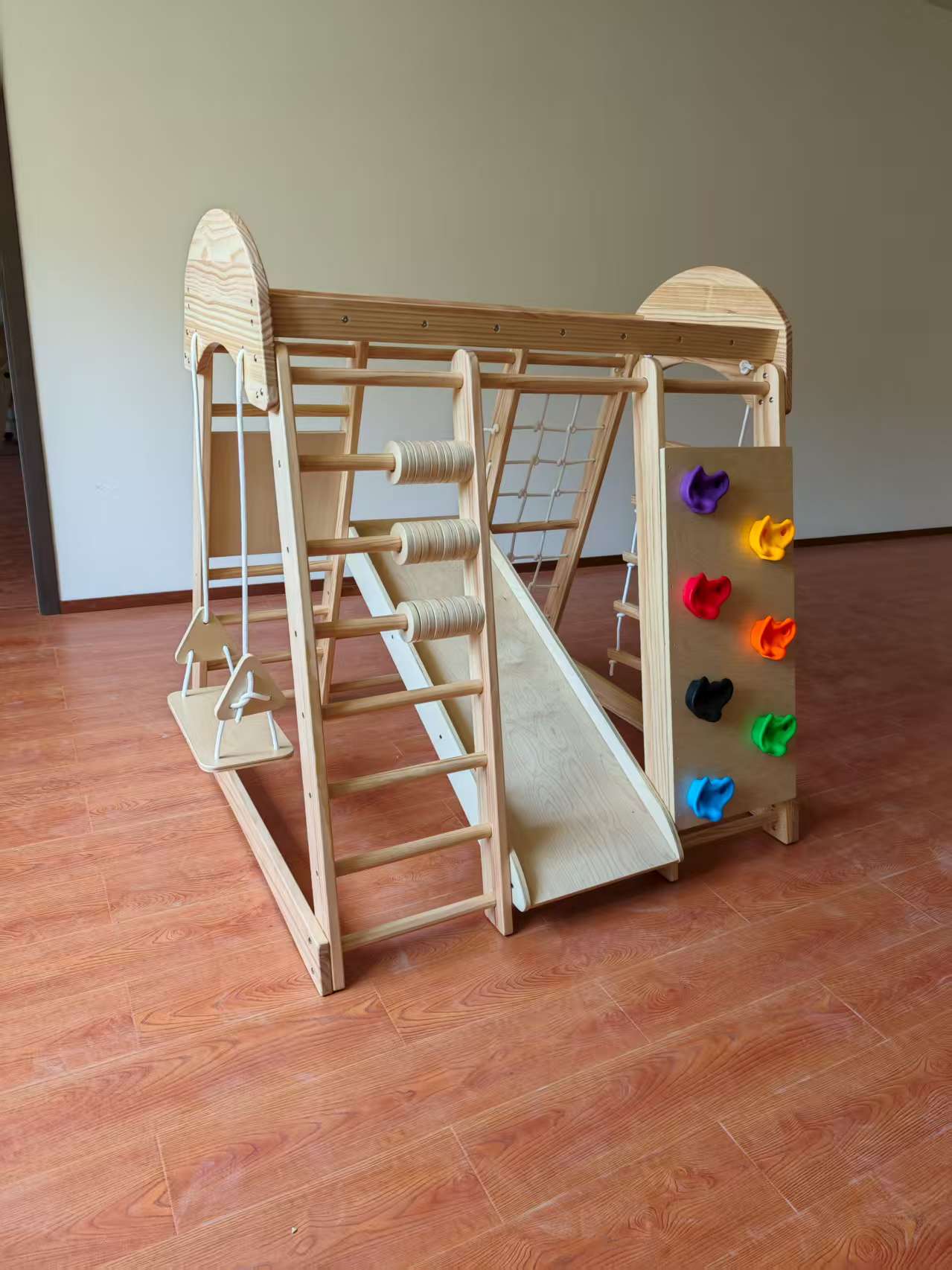 Ahşap Çocuk Tırmanma Çerçevesi - Kids Outdoor Playground incelemesi ve fiyatı