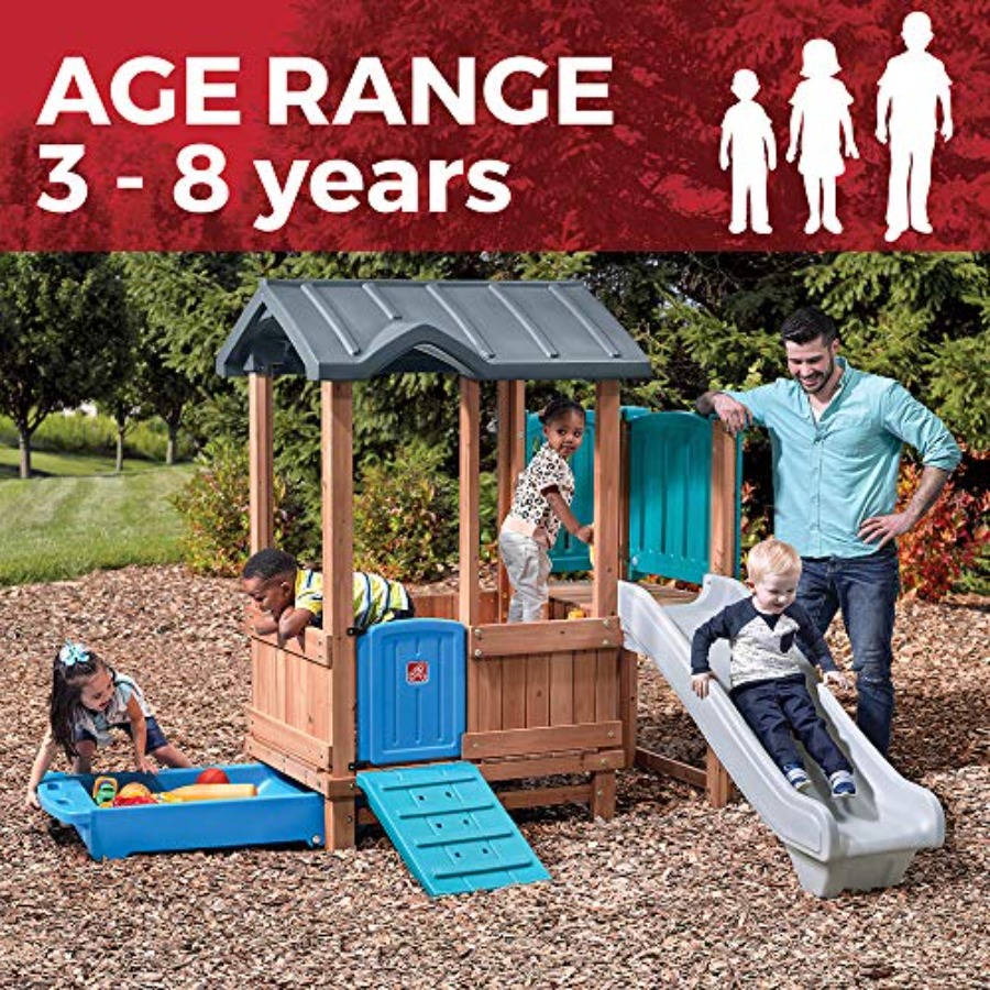Ormanlık Macera Oyun Evi ve Ka - Kids Outdoor Swing And Slide incelemesi ve fiyatı