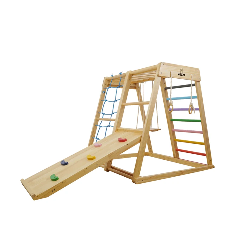 Çocuklar İçin Kapalı Oyun Alan - Kids Outdoor Wooden Climbing Frame incelemesi ve fiyatı