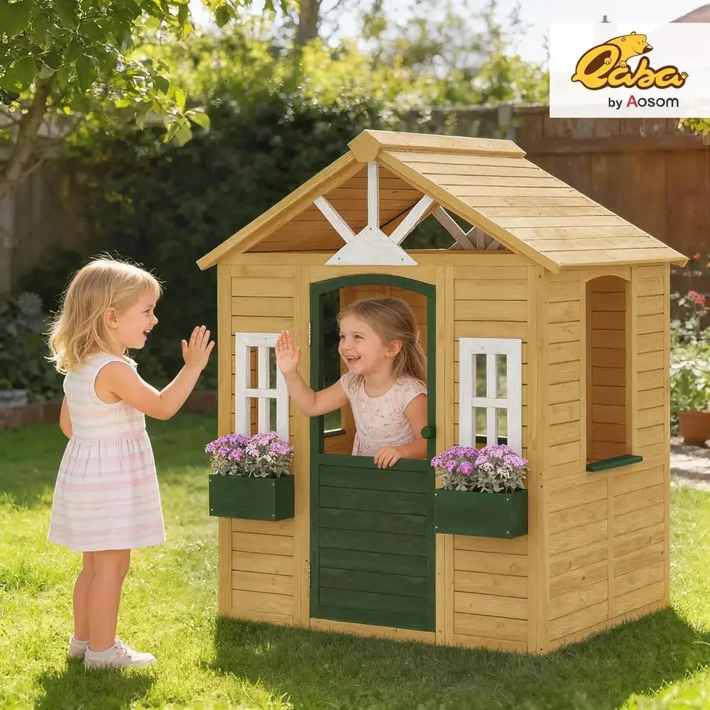 Qaba Açık Hava Oyun Evi, Çalış - Qaba Kids Outdoor Playhouse incelemesi ve fiyatı