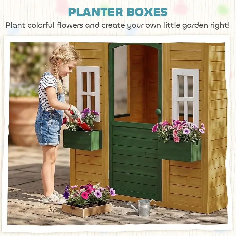 Qaba Açık Hava Oyun Evi, Çalış - Qaba Kids Outdoor Playhouse incelemesi ve fiyatı