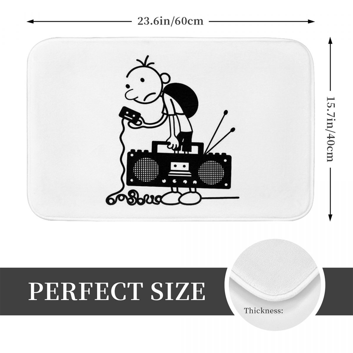 Diary Of A Wimpy Kid Group Kay - Kids Outdoor Mat Waterproof incelemesi ve fiyatı