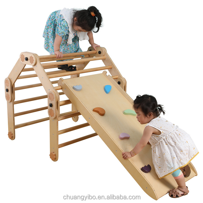Orman Jimnastiği Çocuklar İçin - Kids Outdoor Wooden Climbing Frame incelemesi ve fiyatı