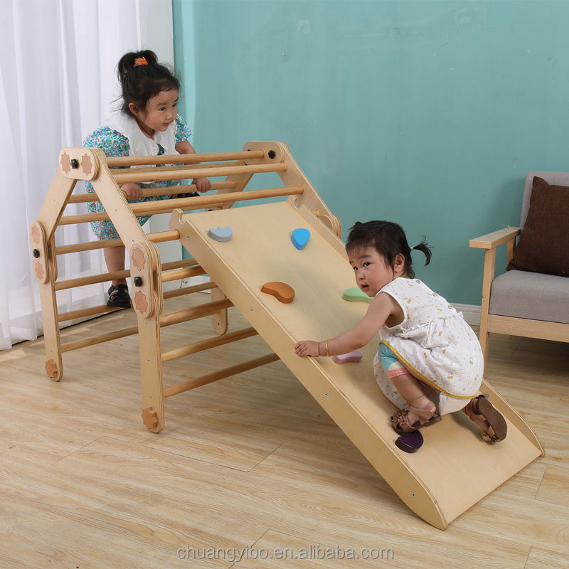 Orman Jimnastiği Çocuklar İçin - Kids Outdoor Wooden Climbing Frame incelemesi ve fiyatı