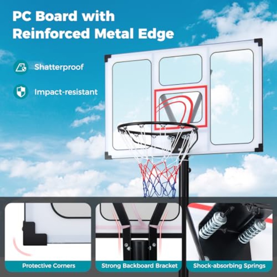 Arka bahçe veya garaj yolu kul - Basketball Hoop Outdoor incelemesi ve fiyatı