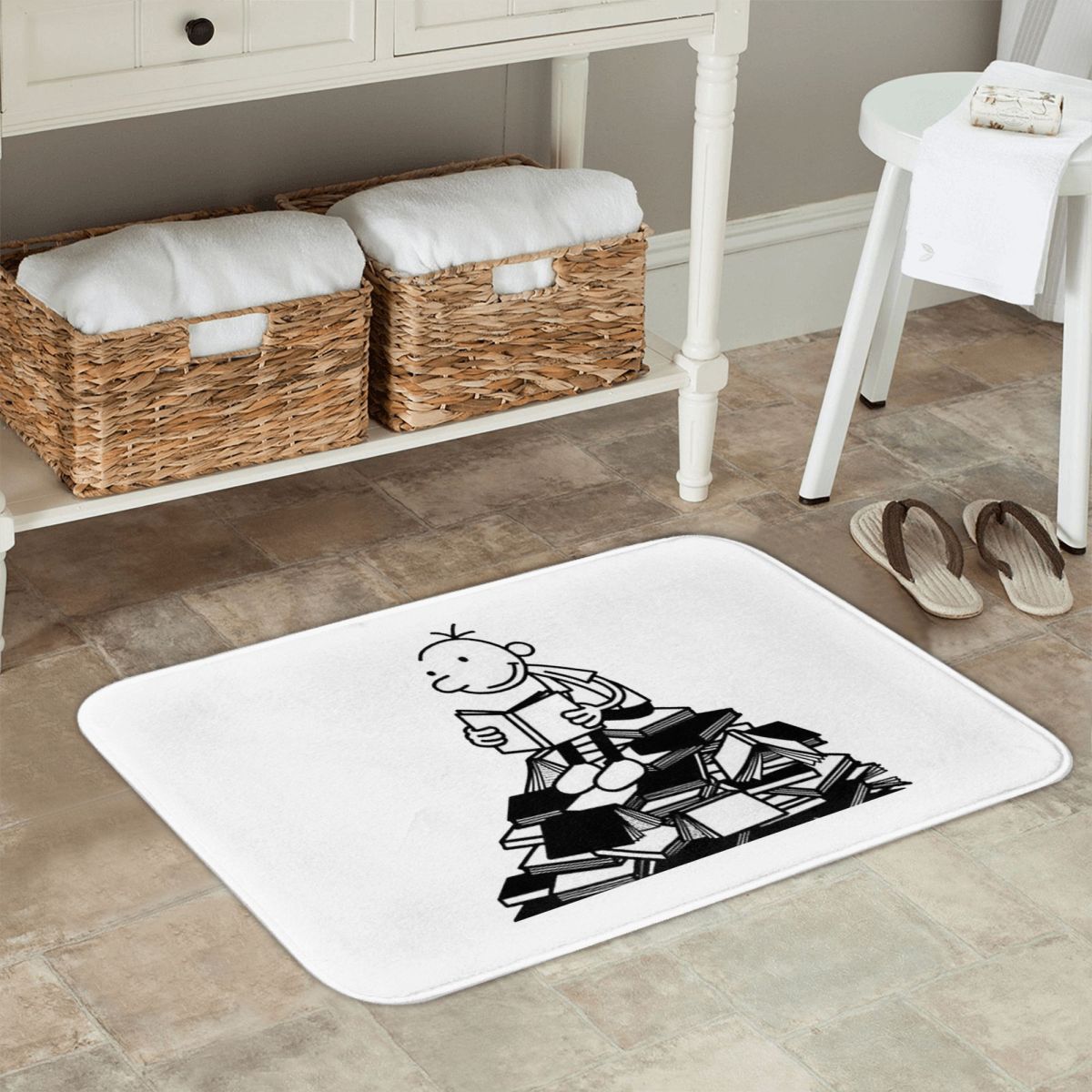 Diary Of A Wimpy Kid Kaymaz Pa - Kids Outdoor Mat Waterproof incelemesi ve fiyatı