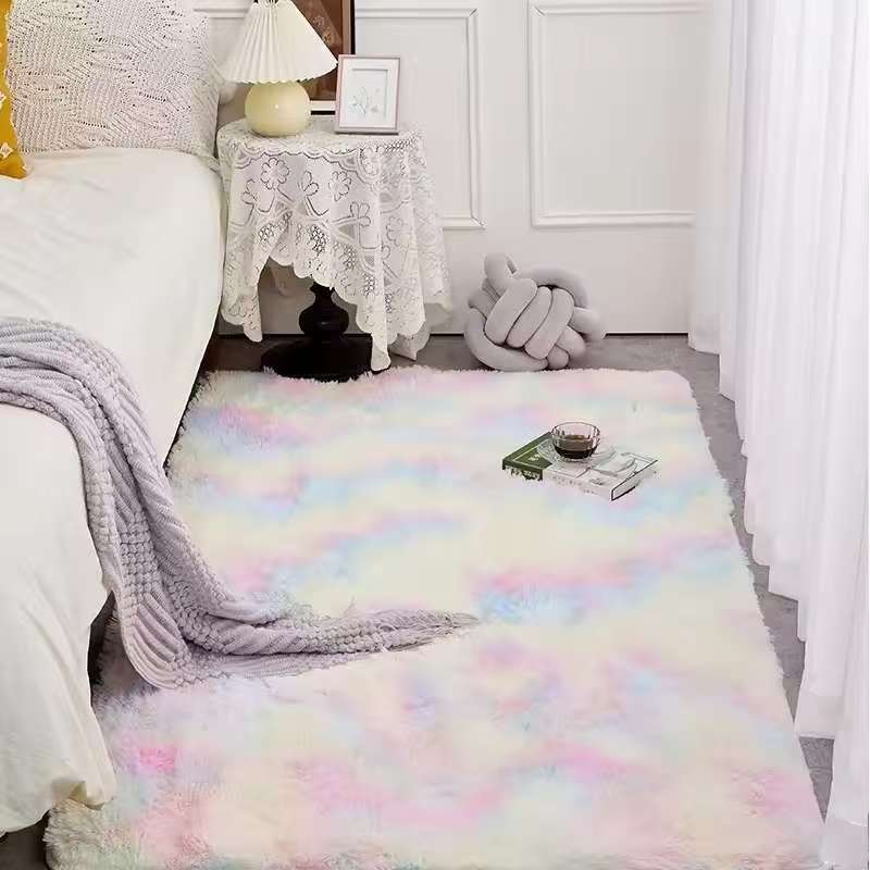 VIKAMA Kabarık Peluş Tie-dye H - Kids Outdoor Mat Waterproof incelemesi ve fiyatı