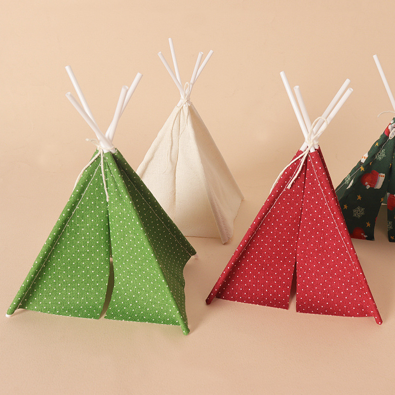 Dollhouse Mini Noel Kamp Çadır - Kids Outdoor Teepee incelemesi ve fiyatı