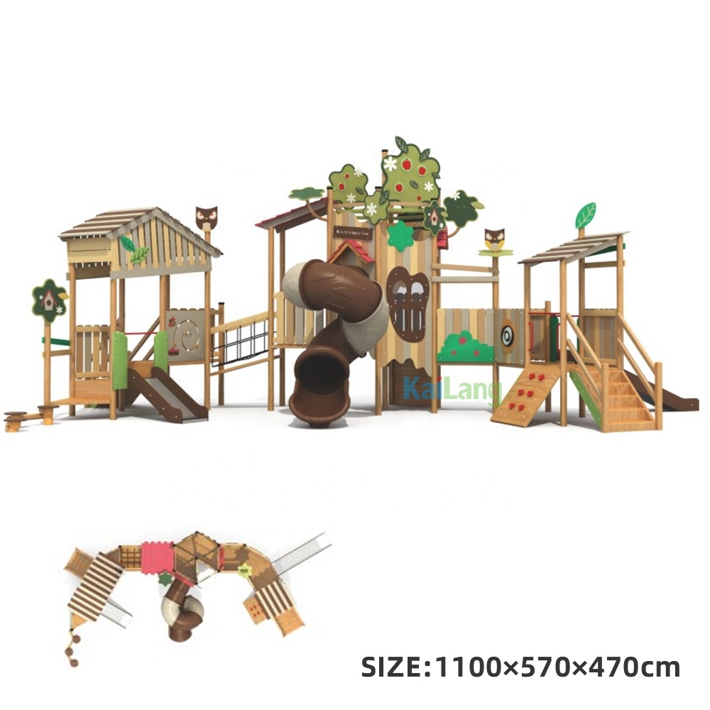 Orman Bahçesi Ahşap Eğlence Pa - Outdoor Children'S Park incelemesi ve fiyatı