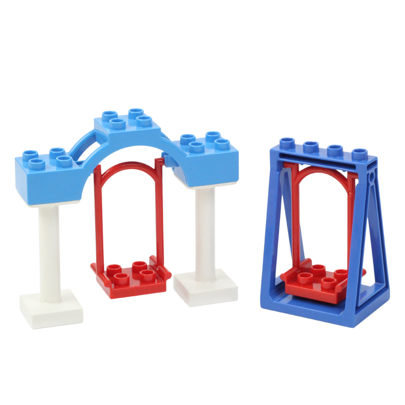 Büyük Yapı Taşları Oyun Alanı  - Kids Outdoor Swing And Slide incelemesi ve fiyatı