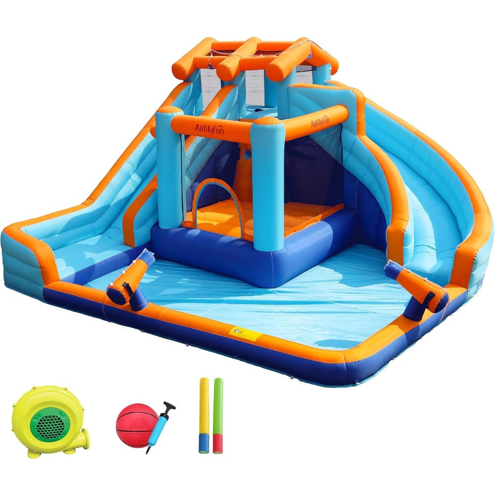 Büyük Su Kaydıraklı Zıplama Ev - Play Kids Outdoor incelemesi ve fiyatı