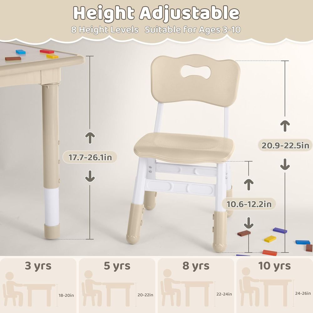 Çocuk Masası ve 4 Sandalye Set - Kids Outdoor Table And Chairs incelemesi ve fiyatı