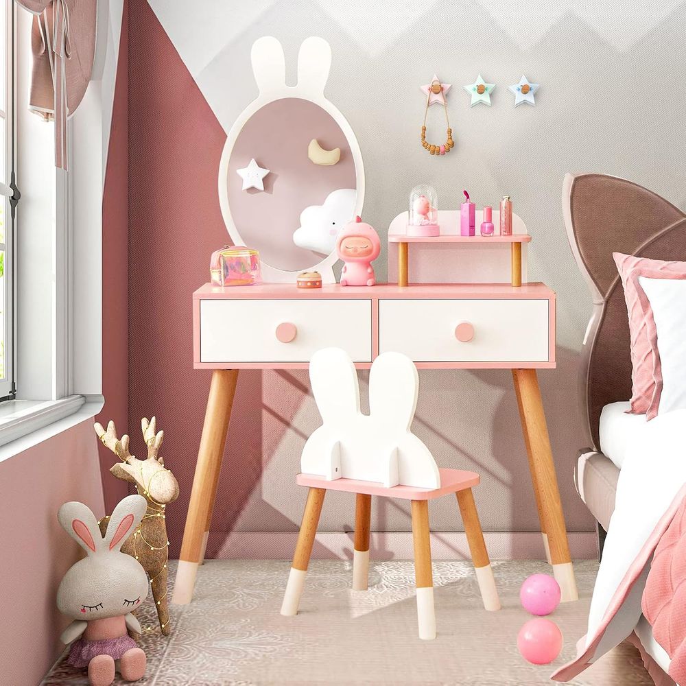Çocuk Makyaj Seti, Aynalı ve T - Kids Outdoor Table And Chairs incelemesi ve fiyatı