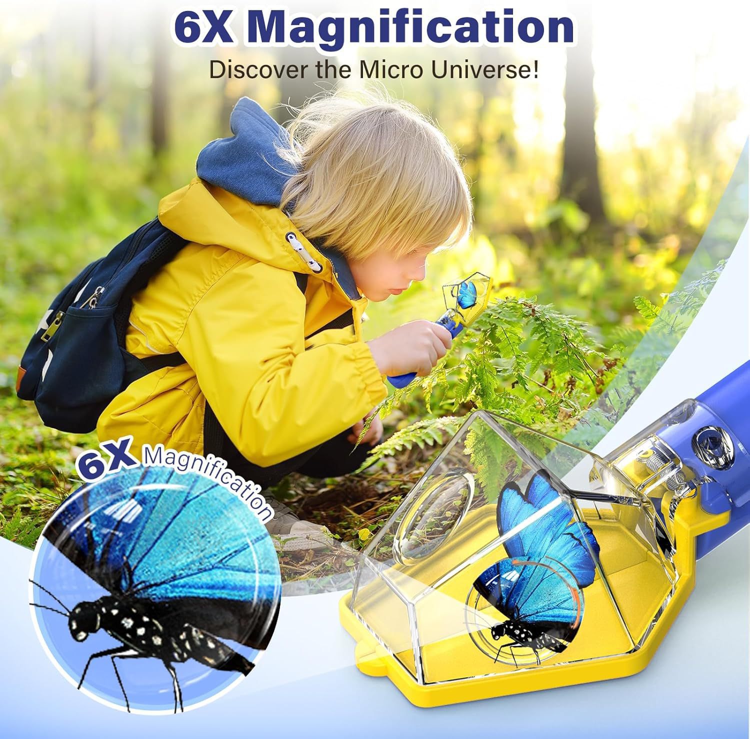 6X Büyüteçli Çocuk Böcek Yakal - Kids Outdoor Equipment incelemesi ve fiyatı