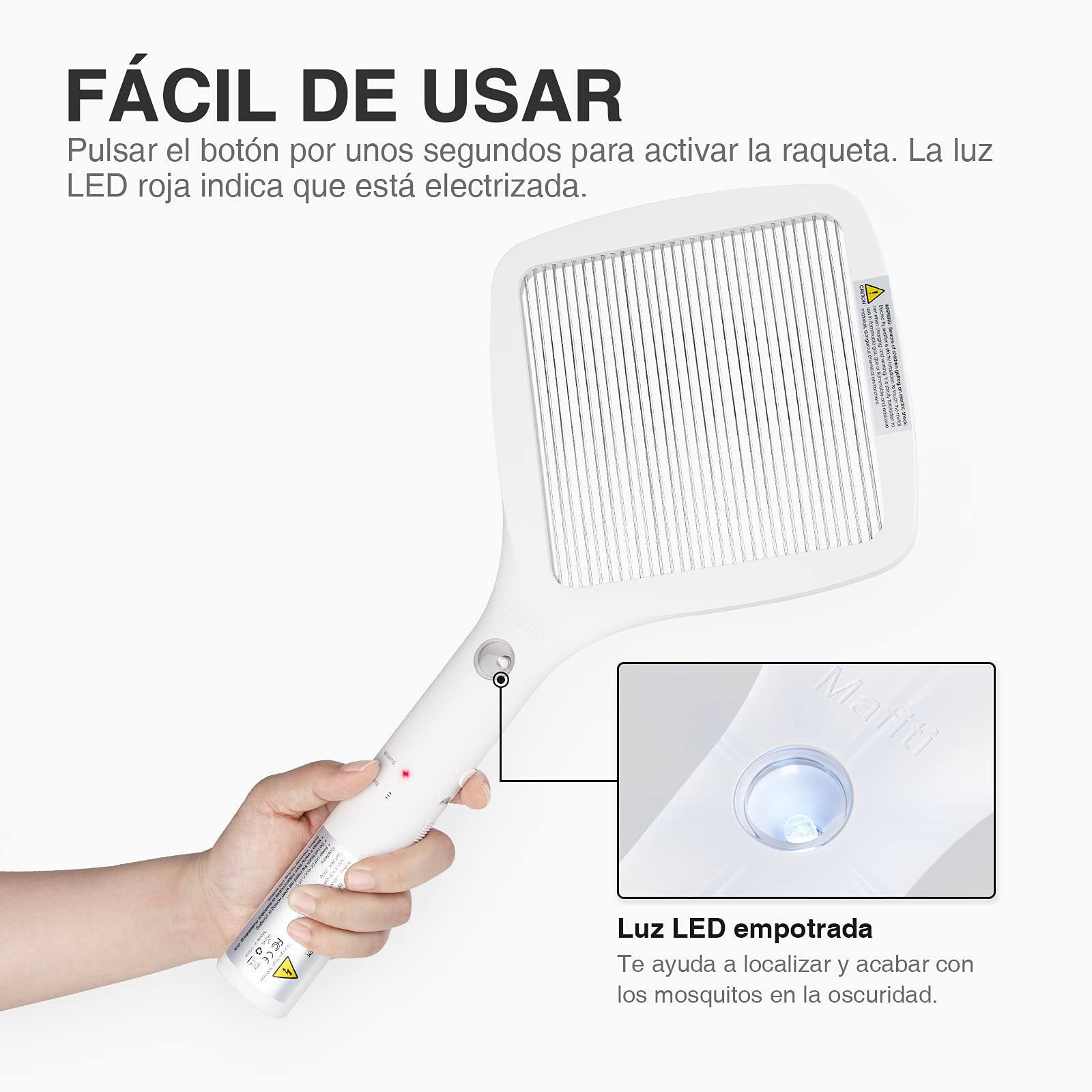 Mafiti Swatter güçlü USB şarj  - Bug Catching Kit incelemesi ve fiyatı
