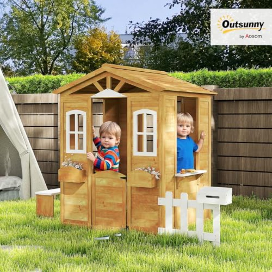 3-6 yaş arası çocuklar için dı - Kids Outdoor Playhouse incelemesi ve fiyatı