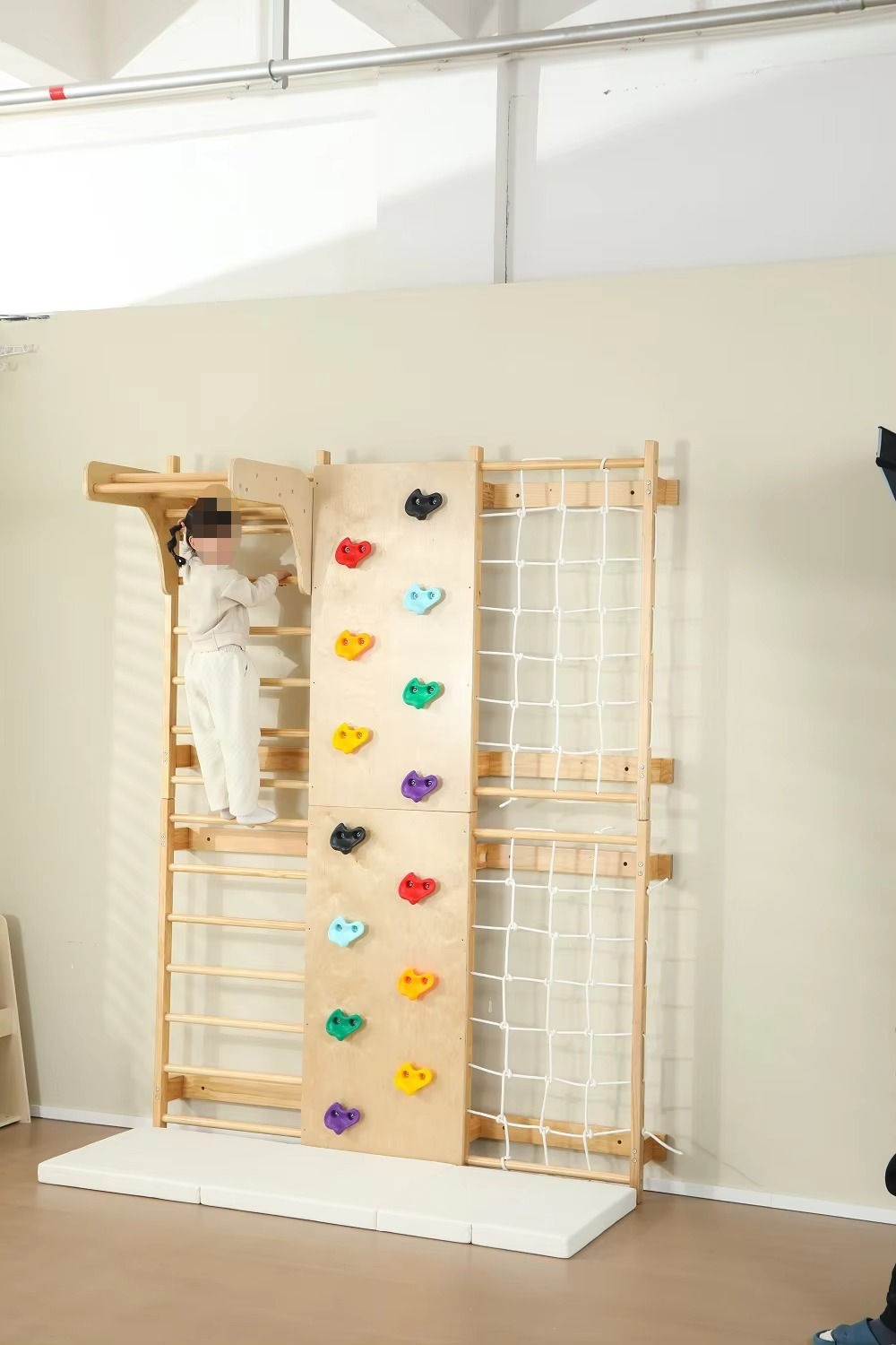 Stokta İç Mekan Maymun Barları - Kids Outdoor Wooden Climbing Frame incelemesi ve fiyatı